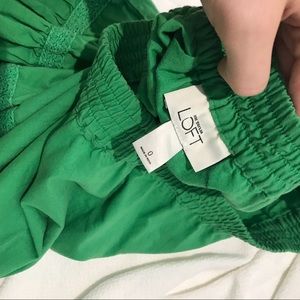 Ann Taylor Loft Kelly Green Skirt